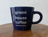 **NEW** ORIGINALマグカップ/ GREEN HOUSE COFFEE / ダークブルー